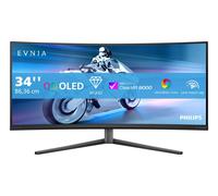 Philips Evnia 34M2C6500/00 pantalla para PC 86,4 cm (34") 3440 x 1440 Pixeles Wide Quad HD QD-OLED Gris