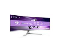 Philips Evnia 8000 49M2C8900L/00 pantalla para PC 124,2 cm (48.9") 5120 x 1440 Pixeles Dual QHD QD-OLED Blanco
