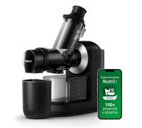 Philips Extractor de Zumos Prensado en Frío, 150 W, 2L, QuickClean | Licuadora zumos de prensado en frío, capacidad de 2L, limpieza QuickClean y zumo natural, App HomeID (HR1889/70)