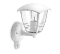 Philips - Farol de pared Creek IR blanco 1x60W 230V