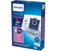 Philips FC8027/01 - Bolsa desechable con materiales sintéticos para obtener un rendimiento y filtrado óptimos, sistema de cierre higiénico para desecharla fácilmente