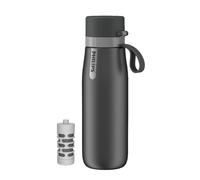 PHILIPS Filtered Water Bottle Insulated Stainless Steel Water Purifier Bottle for Daily Life & Travel BPA Free with GoZero Everyday Filter for Clean