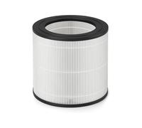 Philips Filtro de Repuesto Genuino para Purificador de Aire AC0650 y AC0651/10, NanoProtect HEPA, 12 Meses, Indicador de Vida Útil, Negro/Blanco (FY0611/30)