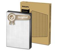 Philips Filtro de Repuesto Original para Purificador de Aire Series 2000i y 3000i AC2887/AC2889, AC2892, AC3829, HEPA NanoProtect, 24 Meses de Vida Útil, Negro/Blanco (FY2422/30)