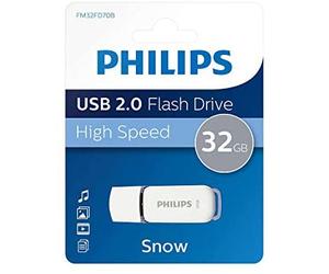 Philips fm32fd70b unidad flash usb 32 gb usb tipo a 2.0 blanco