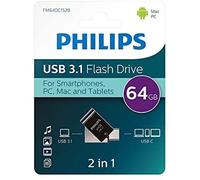 Philips fm64dc152b/00 unidad flash usb 64 gb usb tipo c 3.2 gen 1 (3.1