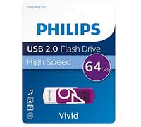 Philips fm64fd05b unidad flash usb 64 gb usb tipo a 2.0 púrpura, blan