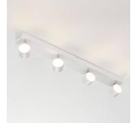 Philips Foco LED de techo Star 4 brazos, blanco, warmglow True