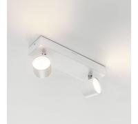 Philips Foco LED Star 2 brazos, Warmglow, blanco