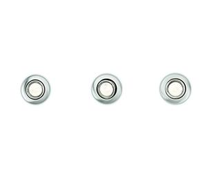 Philips Focos empotrables, Gris, 3 Unidades