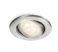 Philips - Fresco empotrable inox 1x4.6W 230V