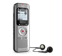 Philips Grabadora de Audio VoiceTracer DVT2015, MP3 estéreo, 8 GB de Memoria Interna, con Software de Voz a Texto en la Nube