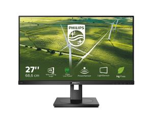 Philips Green 272B1G 68 cm monitor de 27 pulgadas - DVI, HDMI, DisplayPort, concentrador USB, 75 Hz, FreeSync, giratorio