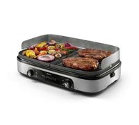 Philips Grill Eléctrico 5000, Temperatura Ajustable, 5 Niveles, 2400 W