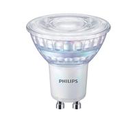 Philips GU10, 5,5 W (equivalente a 80 W), 680 lm, 4000 K, 120 grados, ángulo de haz, CRI90, regulable