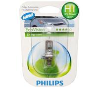 Philips H1 Eco-Vision 12V 55W Ahorro De Energía Bombilla De Coche Halógena