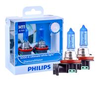 Philips H11 12V 55W Diamond Vision 5000K bombillas halógenas de luz súper blanca faros antiniebla de coche 12362DVS2