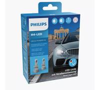 Philips H4 Lámpara Ultinon Pro6000 H4 LED 11342U6000X2 LED Legal en la Calle 12V