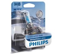 Philips Bombilla de faro H8 WhiteVision Ultra PH-12360WVUB1 12V 35W Pgj19-1 para Audi