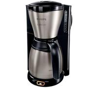 Philips HD7548/20 - Cafetera (Independiente, Cafetera de filtro, 1,2 L, De café molido, 1000 W, Negro, Metálico)