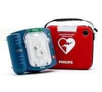 Philips HeartStart HS1 Desfibrilador con maleta de transporte pequeña, M5066A-C02