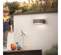 Philips myGarden Hedgehog - Aplique exterior, Gris