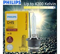 Philips HID D4S 35W Xenon estándar 4200K Auto Original faro coche bombillas originales OEM reemplazo actualización D4 ECE 42402C1