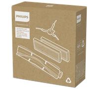 Kit de repuesto para robots aspiradores HomeRun 3000. 2 filtros EPA11, 1 cepillo principal, 1 cepillo lateral. Para: XU3100/01, XU3110/02, XU3000/01, XU3000/02. (XV1433/00)
