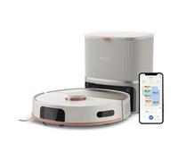 Philips Homerun Serie 5000 - Robot Aspirador, Doble mopa giratoria, 10.000 Pa, aspira y friega, autovaciado (S-Bag®), navegación por láser Lineal, App Homerun, Beige (XU5100/20)