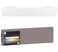 Philips Hue Aurelle Panel LED Inteligente Rectangular 120x30cm, Blanco | 39W, Hasta 3750 lm, Luz Uniforme Blanca de Cálida a Fría, Control por App y Voz, Compatible con Alexa, Google y Apple Home