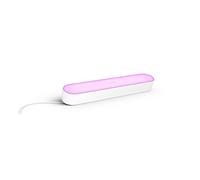 Philips Hue - Barra de luz, Hue Play, Luz blanca y colores, Compatible con Alexa y Google Home, Blanco - 1 Unidad