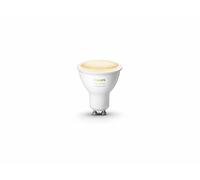 Philips Hue - Bombilla inteligente, GU10, Luz cálida y fría, 5W, Compatible con Alexa y Google Home - Pack de 1 Bombilla LED inteligente