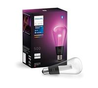 Philips Hue Bombilla inteligente Lightguide, formato ST70, filamento de colores, luz blanca y de color, compatible con Bluetooth, control por voz con Alexa, Apple Home y Google Assistant