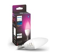 BOMBILLA INTELIGENTE PHILIPS HUE VELA E14 WHITE AND COLOR 8719514356610