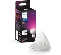 Philips Hue - Bombilla LED Inteligente MR16, Luz Blanca y de Colores, regulable, 6.3W, Compatible con Amazon Alexa (Echo, Echo Dot)