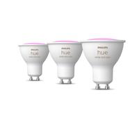 Philips Hue bombillas LED de colores inteligentes GU10 3x4.2W 2000-6500K 3pcs - [EEK: E]