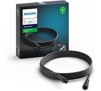 Philips Hue Cable Alargador para Lámparas LED de Exterior Inteligentes 5m | Impermeable IP67, Ideal para Jardín y Patio, Compatible con Alexa, Samsung SmartThings, Google y Apple Home, Máximo 24W