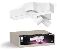 Plafón con bluetooth Philips Hue Centris 3x5.7W + 25W 2000-6500K blanco - 31873 [EEK: Conforme]