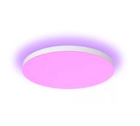Philips Hue Datura Plafón LED Inteligente Redondo Grande 57.4 cm, Blanco | Hasta 4850 lm, 67W, 2 Fuentes de Luz Blanca y de Colores, Control por App y Voz, Compatible con Alexa, Google y Apple Home