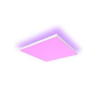 Philips Hue Datura Plafón de Techo LED Blanco y Color 600 x 600 mm, Bluetooth/Zigbee, Blanco, Metal, 67 W, 2000-6500 K, Control por App y Asistentes