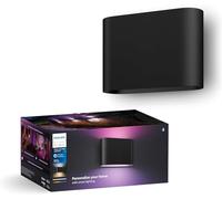 Philips Hue Dymera - Aplique de pared inteligente interior y exterior, luz led blanca y de color, requiere Hue Bridge para uso en exteriores, control por voz con Alexa, Apple Home y Google Assistant