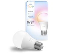 Bombilla Inteligente - Hue Essentials Bombilla LED E27 8W, 806 Lúmenes, RGB, [EEK: F]