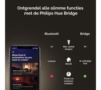 Philips Hue - Bombilla Led Inteligente Filamento, Luz Blanca de cálida a fría, casquillo E27 G93, 7W 550 Lúmens, Compatible con Alexa y Google Home
