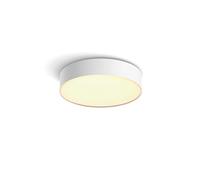 Philips Hue Enrave S Lámpara LED de Techo Inteligente + Interruptor Blanca | Luz Blanca de Cálida a Fría, Con Interruptor Inalámbrico, Control por App y Voz, Compatible con Alexa, Google y Apple Home