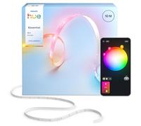 Philips Hue Essentials Tira LED Inteligente, 10 metros, RGBIC | Escenas y Efectos Personalizables, Control por App y Voz, Fácil Instalación, Compatible con Alexa, Google y Apple Home