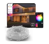Philips Hue Festavia Luces LED de Exterior de Tipo Carámbano, 8,5 m | White and Color Ambiance, 250 LED, Iluminación Ambiente, Efectos Dinámicos, Sincronización con Música, Hogar Inteligente