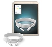 Philips Hue Flux Cable Alargador para Tira LED Inteligente 5 metros | Iluminación Interior Flexible, Diseño Minimalista, Instalación fácil y Segura de Bajo Voltaje (IP20), Resistente al Polvo