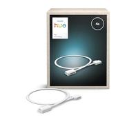 Philips Hue Flux Conector Flexible para Tira LED Inteligente 50cm Pack de 4 | Iluminación Interior Flexible, Transición de Luz Perfecta, Seguro, Fácil de Instalar, para Marcos, Estanterías y Escaleras