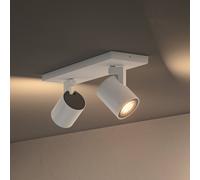 Philips Hue Runner foco LED, 2 luces, regulador de intensidad, blanco