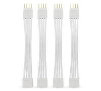 Philips Hue Gradient Lightstrip - Amplía tu iluminación de forma flexible con la Lightstrip gradient y nuestro cable de extensión (5 cm (4 unidades)
